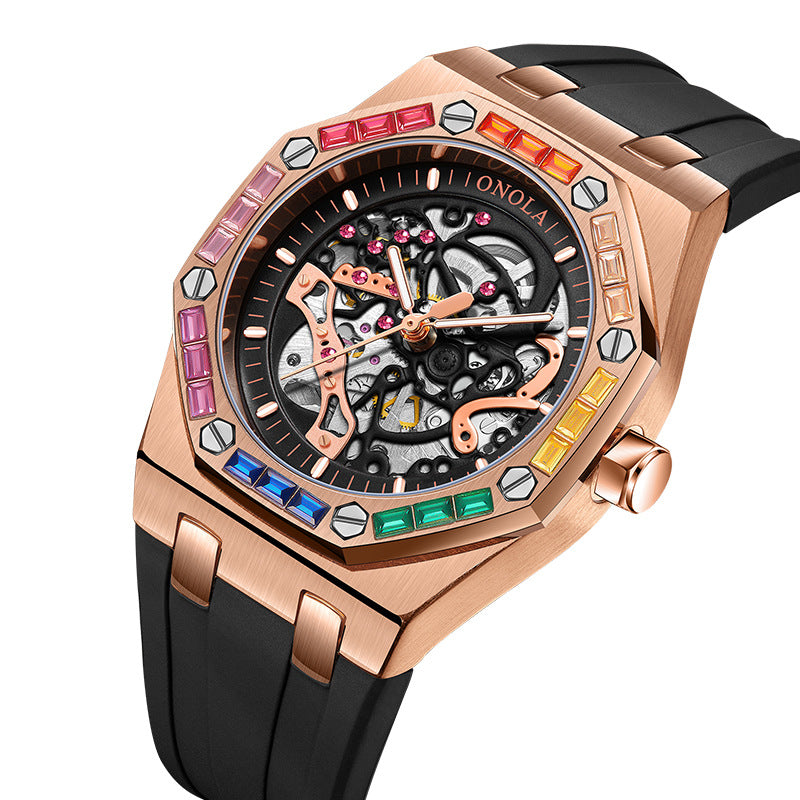 HHSUIRO-Luxury Jewelry Ring Watches