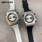 HHSUIRO-Men's Spiked Graduated Mechanical Quartz Watch