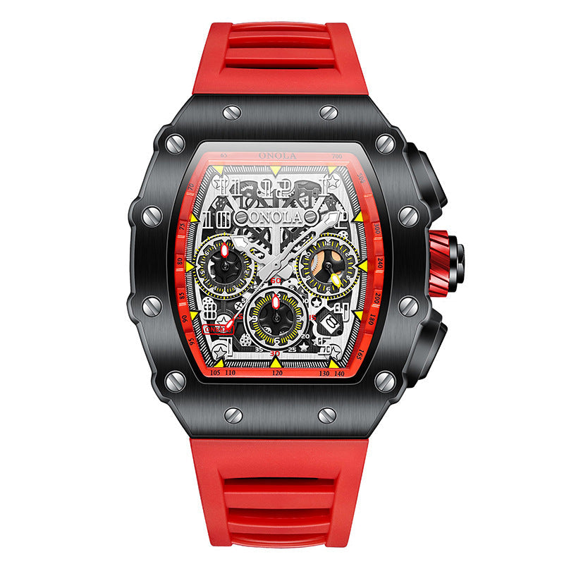 HHSUIRO- Silicone Watch Band Thor Hammer Series