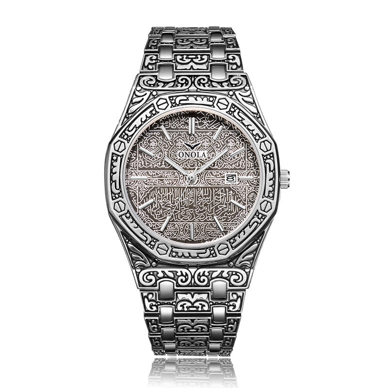 HHSUIRO-luxury gold noble watch