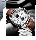 HHSUIRO-Men's High-End Leather Watches