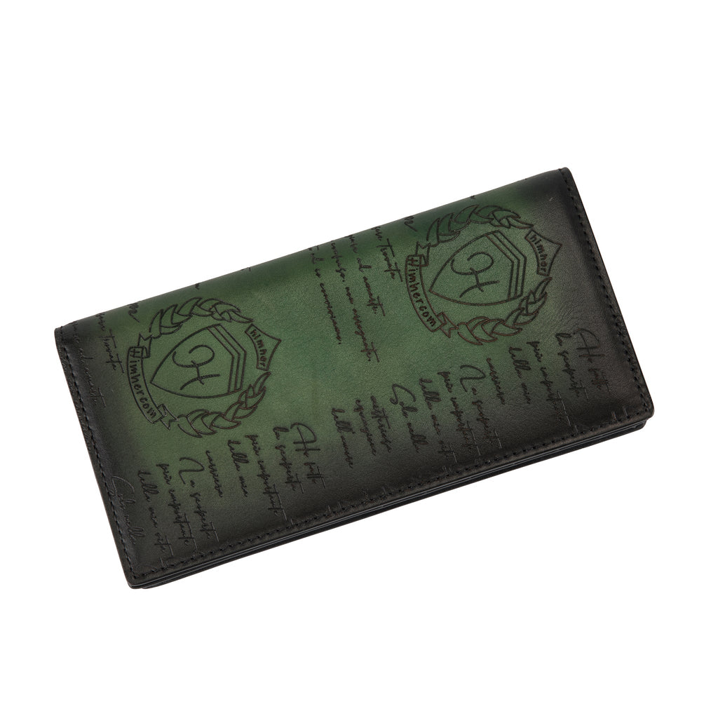 HHSUIRO LONG WALLET LIGHT GREEN