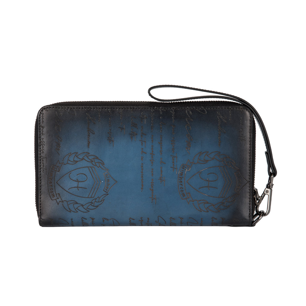 HHSUIRO LARGE WALLET LIGHT BLUE