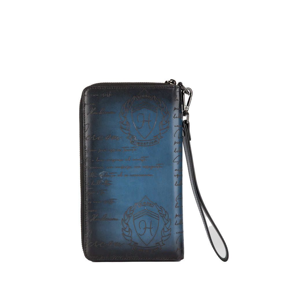 HHSUIRO LARGE WALLET LIGHT BLUE