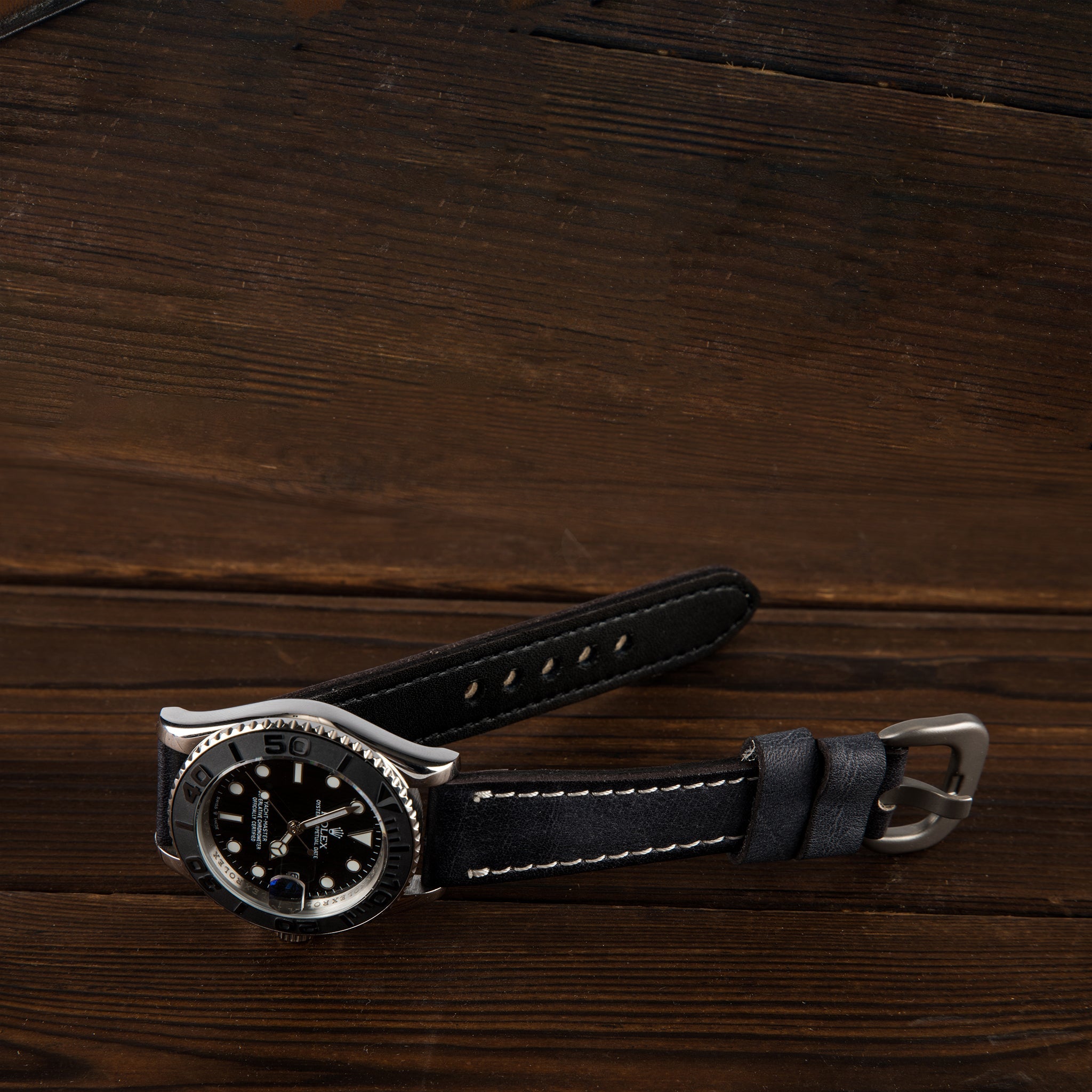 HHSUIRO Watch Strap -VIVID BLUE