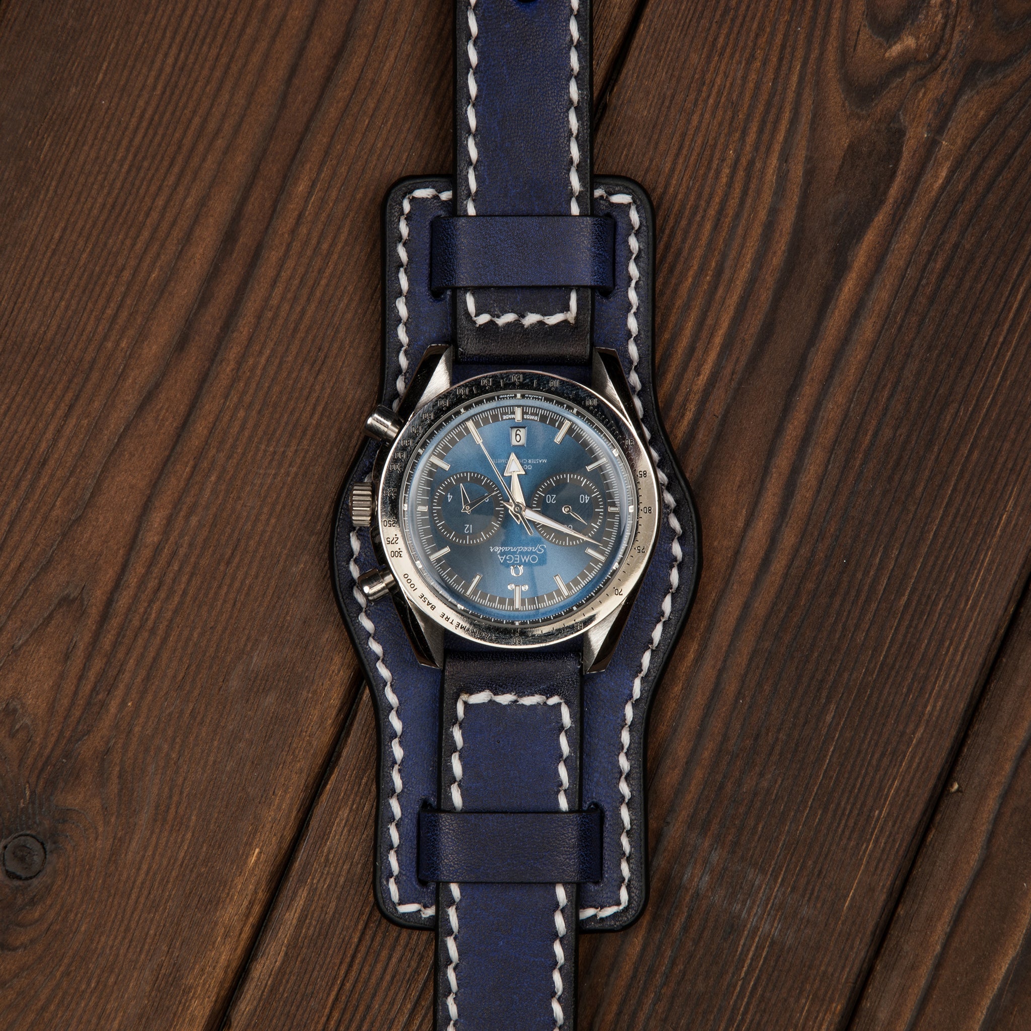 HHSUIRO BUND WATCH STRAP -PURPLISH BLUE