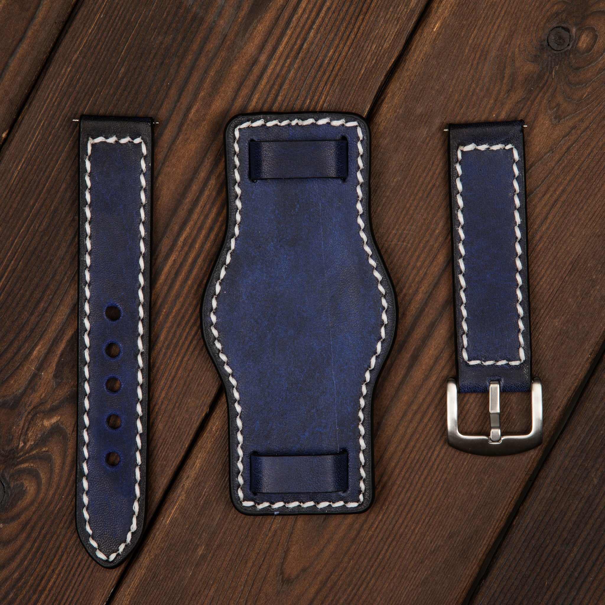 HHSUIRO BUND WATCH STRAP -PURPLISH BLUE
