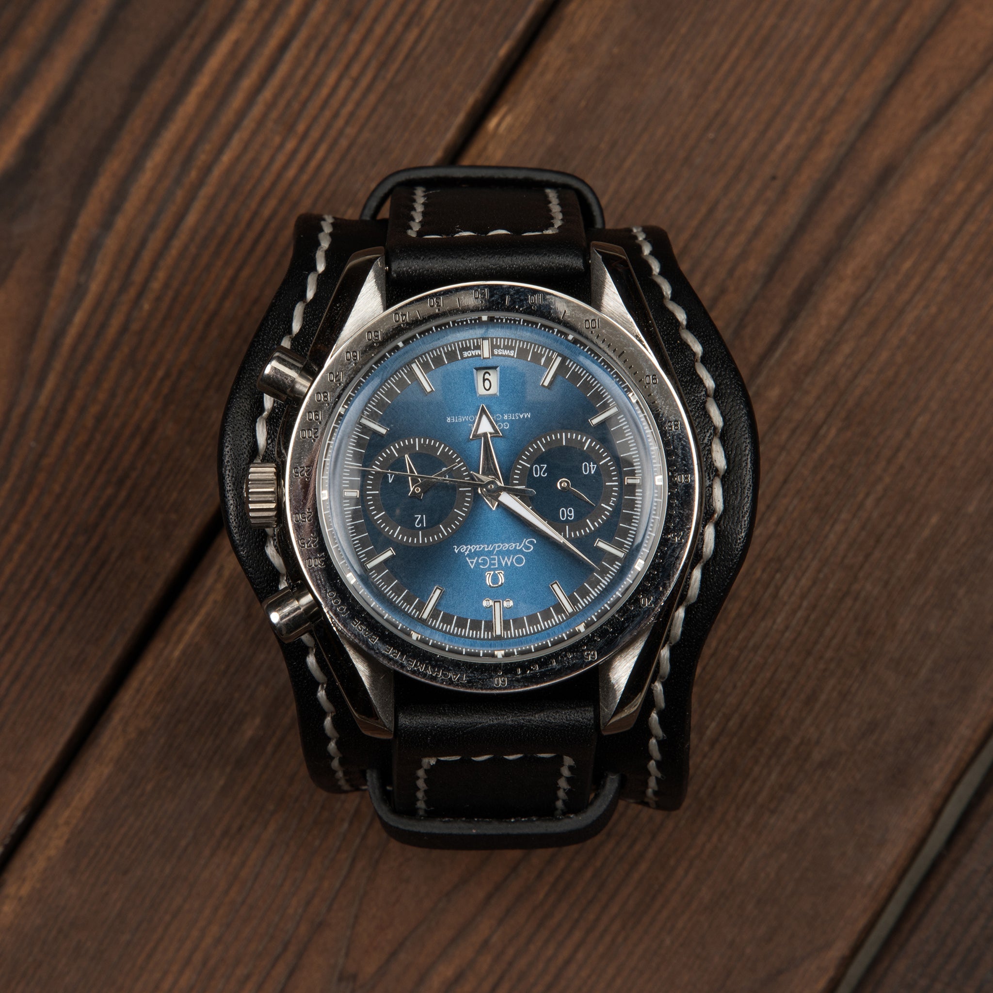 HHSUIRO BUND WATCH STRAP -OLIVE BLACK