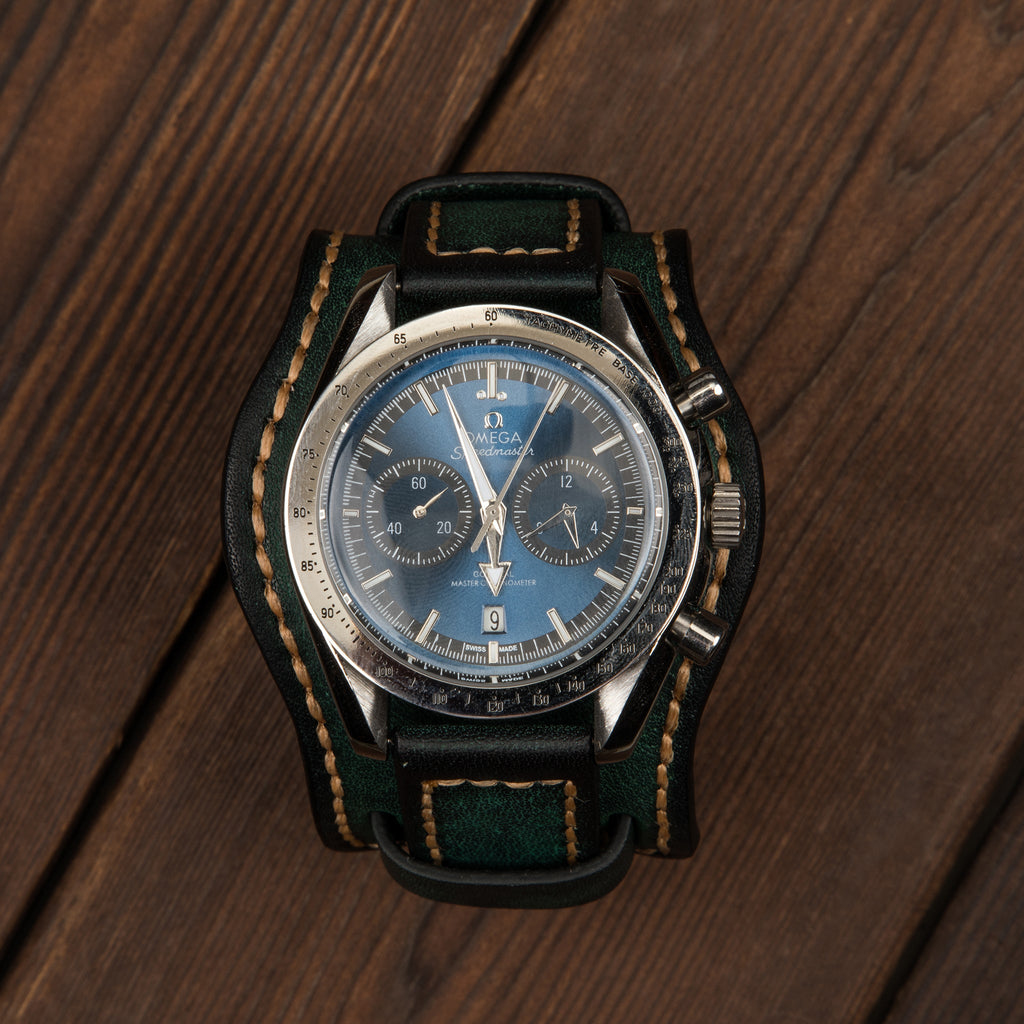 HHSUIRO BUND WATCH STRAP -JUNGLE GREEN