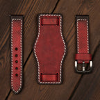 HHSUIRO BUND WATCH STRAP -AGATE RED