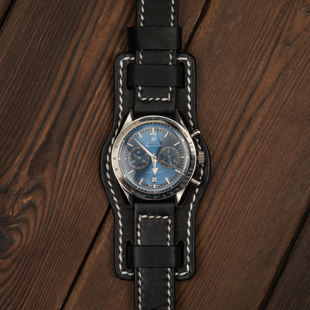 HHSUIRO BUND WATCH STRAP -OLIVE BLACK